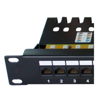 STP Schild RJ45 24 Port Cat6 Patch Panel